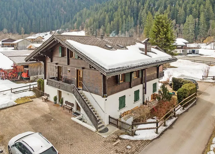 Chalet-apartment Mit Balkon & Gratis Parkplatz 公寓 *