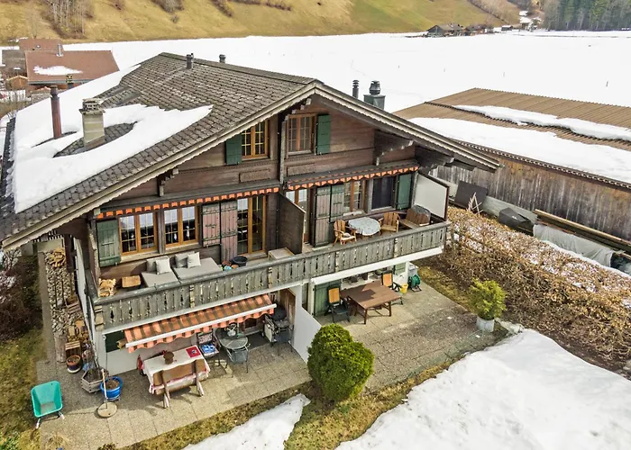 Chalet-apartment Mit Balkon & Gratis Parkplatz 公寓